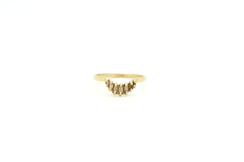 Champagne Crown ring