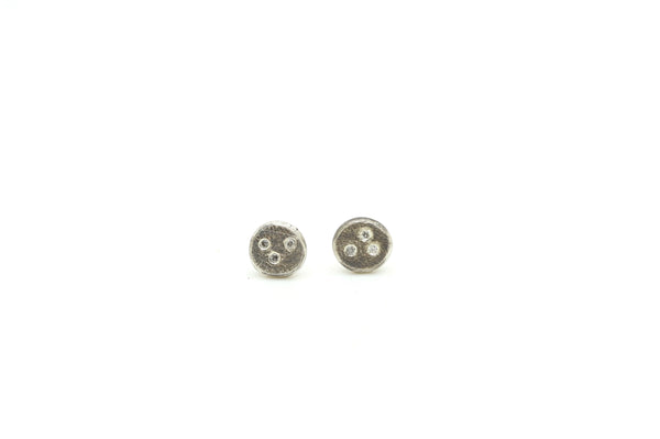 Triple Pebble Stud