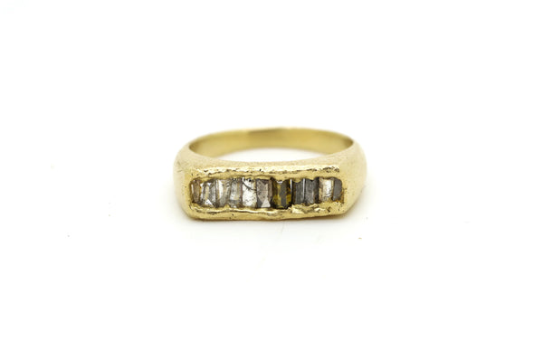 The River Ring in Silver