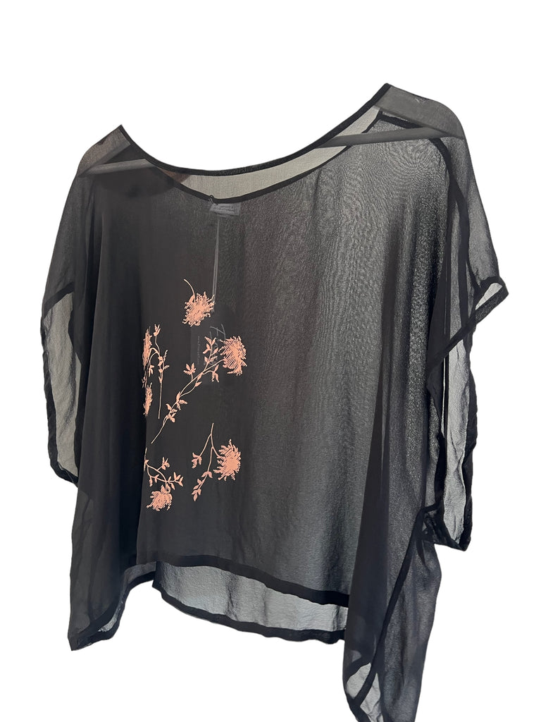 Silk Chiffon Topper