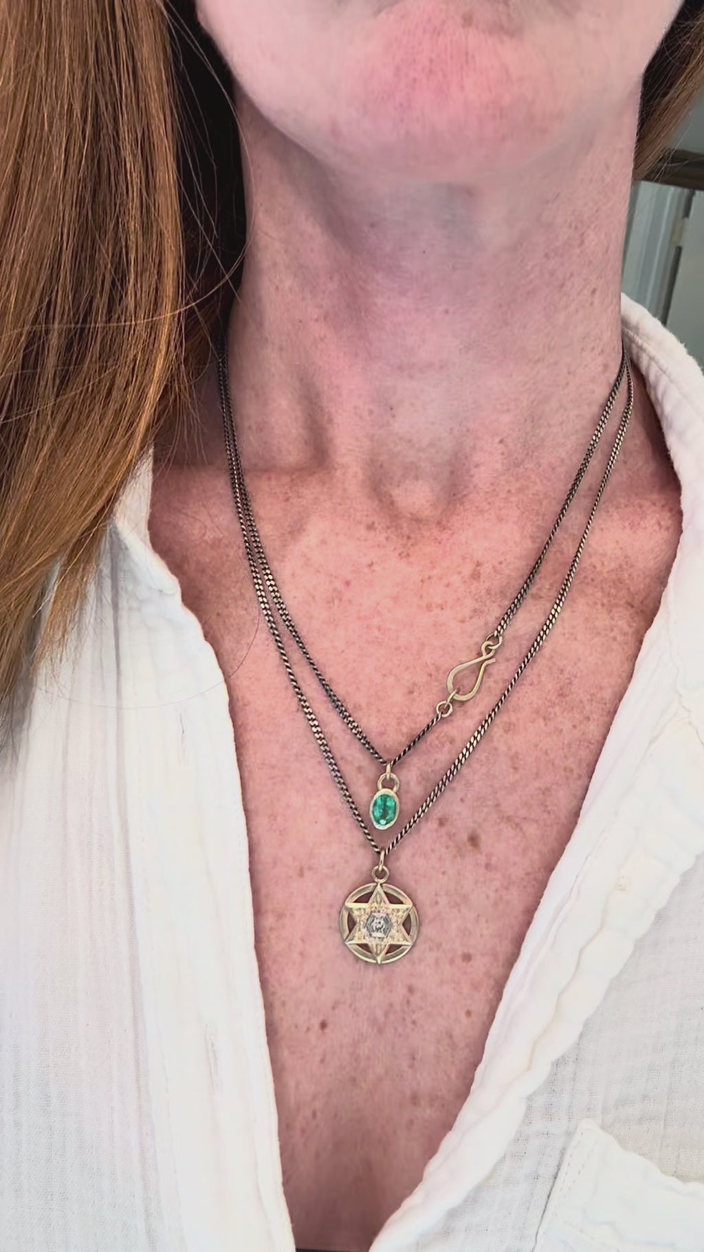 Emerald necklace