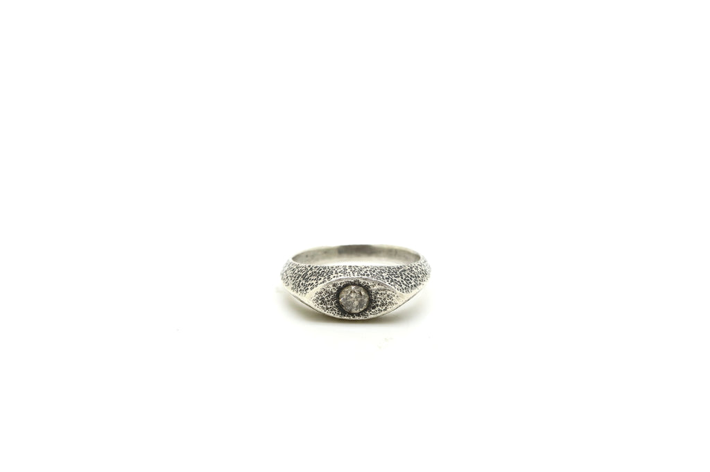 Evil Eye Diamond Ring