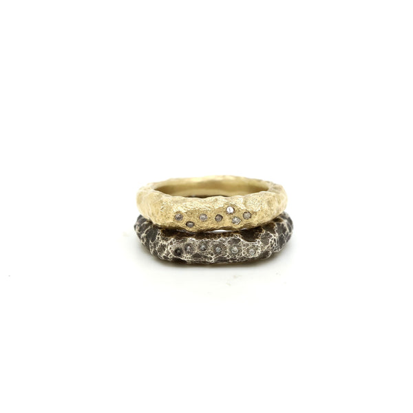 Pave Diamond Ridge Ring