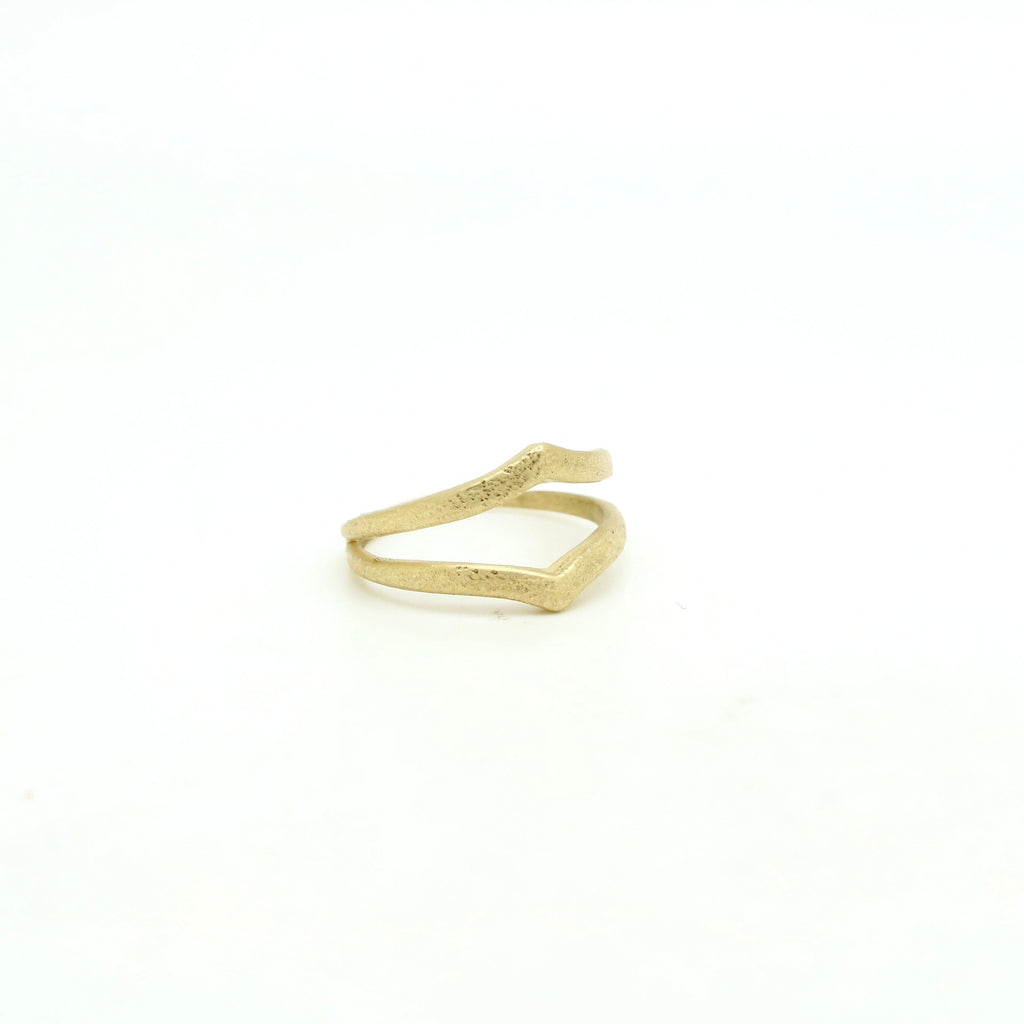 Golden Shield Ring
