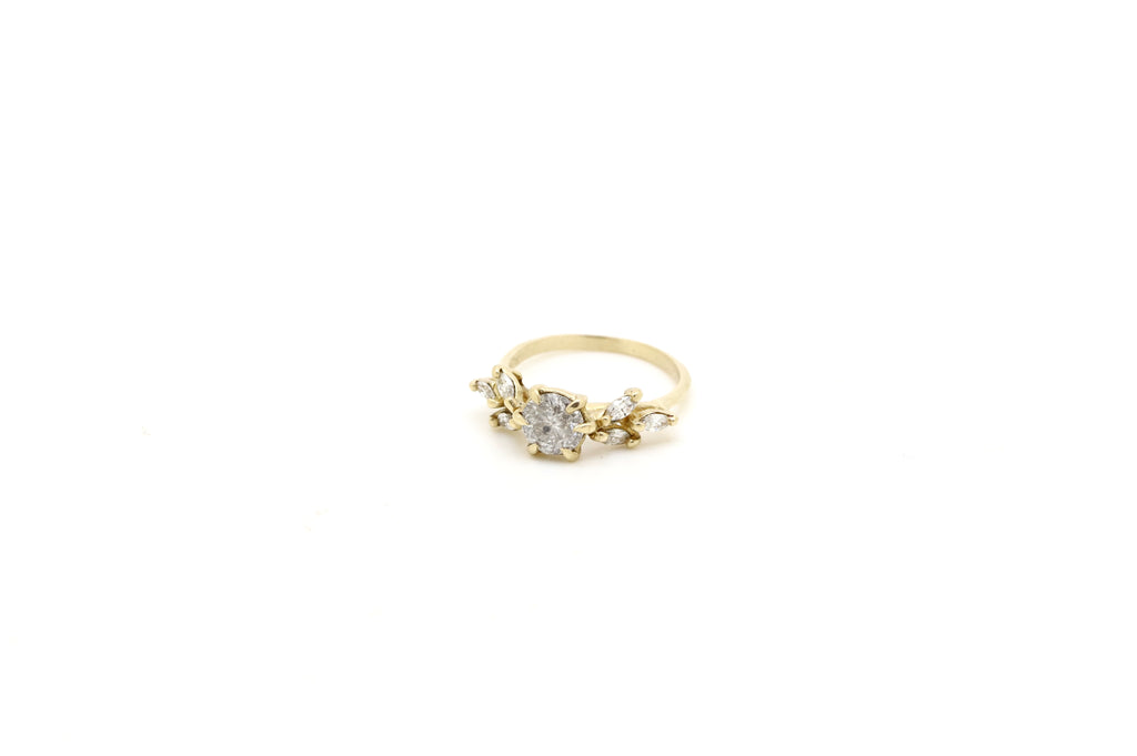 The Kendra Floral Diamond Ring