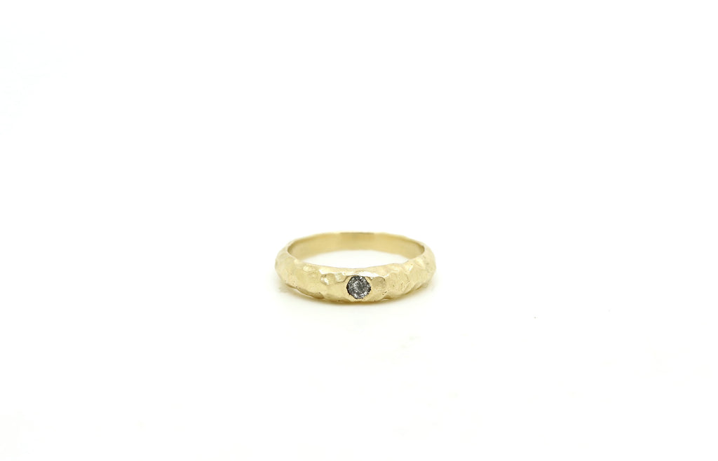 Diamond Gravel Ring