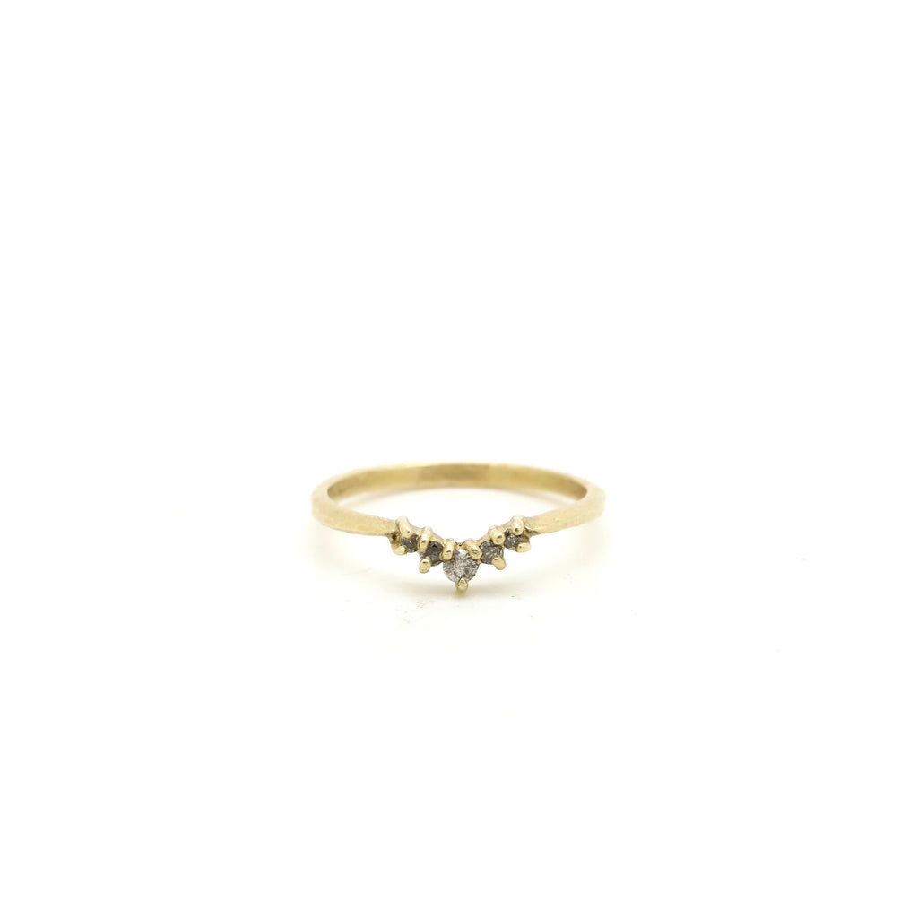 The Caity Mini Crown Ring