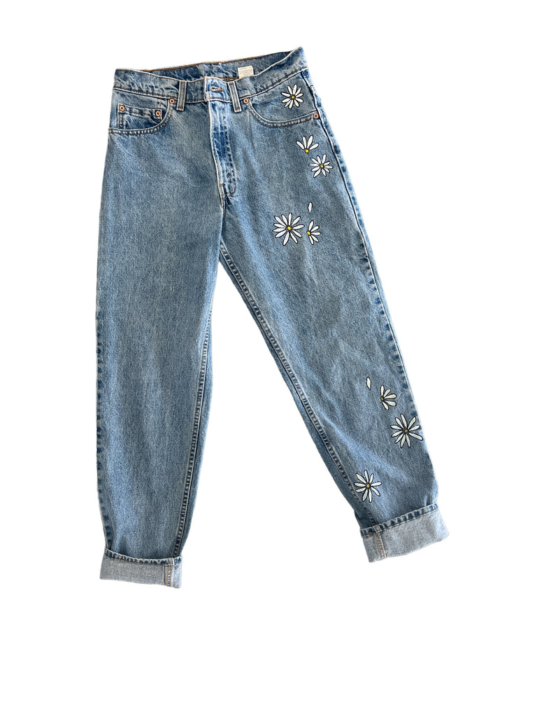 Daisy on sale painted jeans