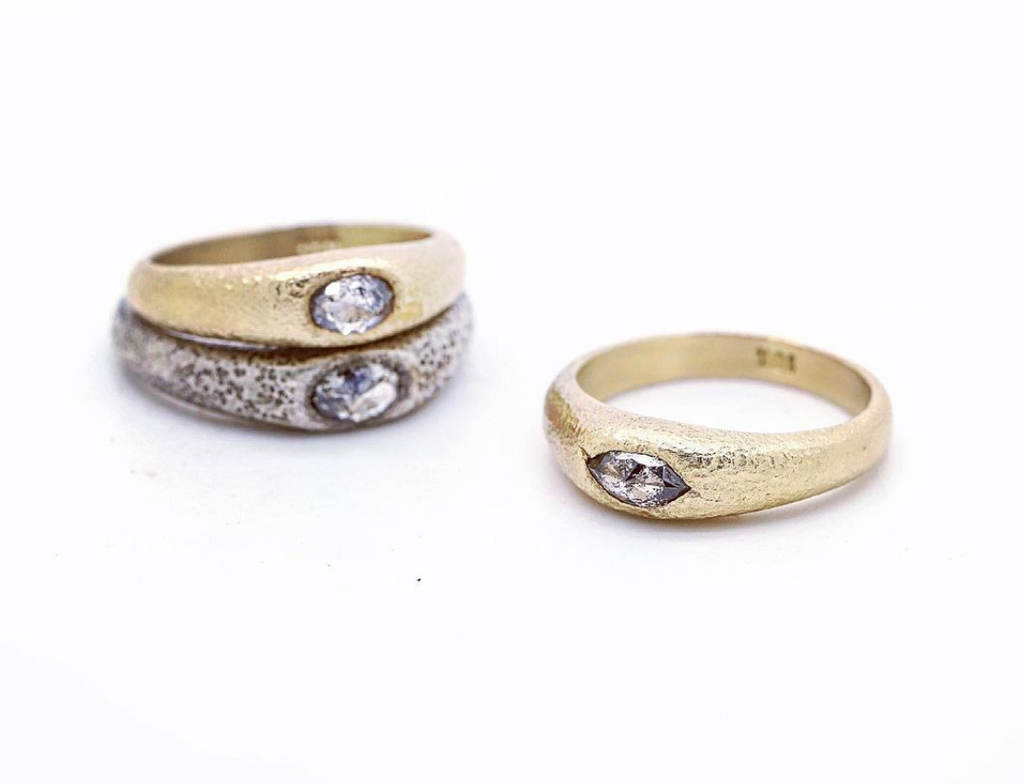 Rose Diamond Rings